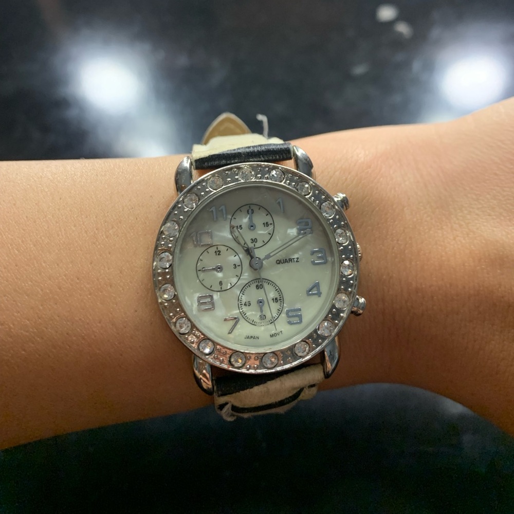Zebra 🦓 print watch